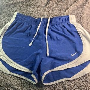Light blue nike shorts